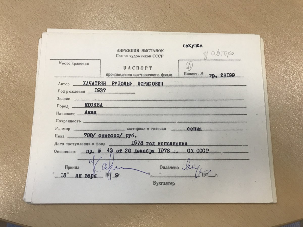 стр. 27 · RKh-Doc-0027 · Учётная карточка ВХПО / паспорт работы «Анна»