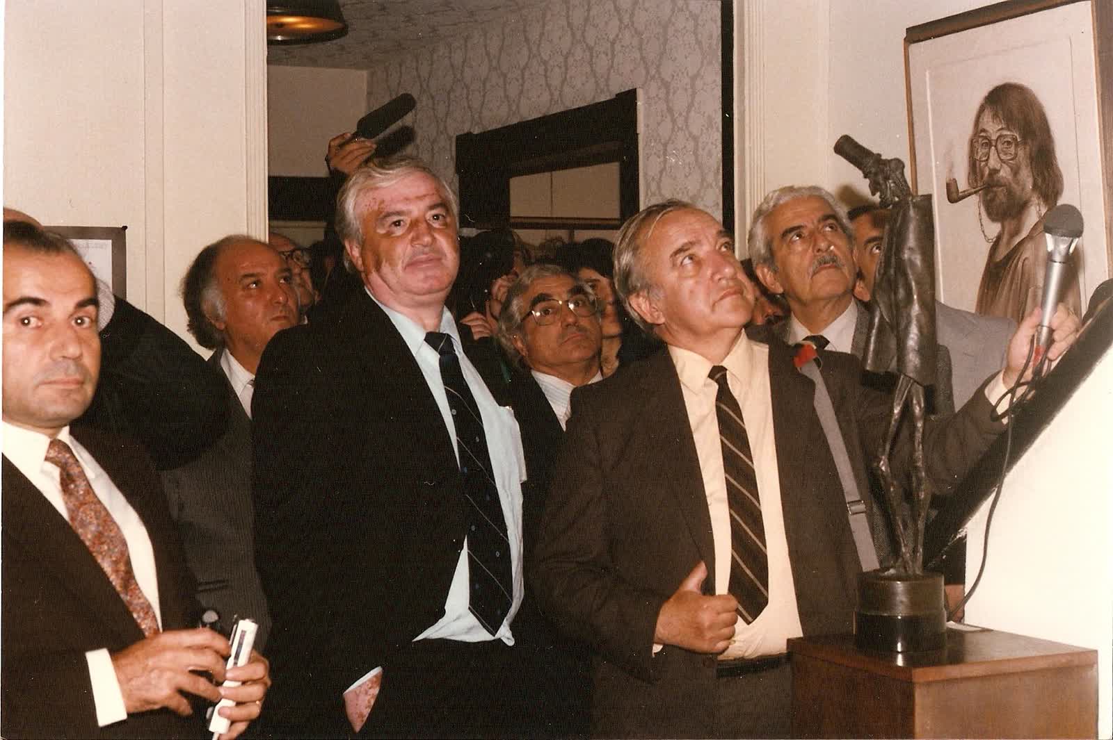 США 1985 — персональная выставка (Лос-Анджелес, Детройт)