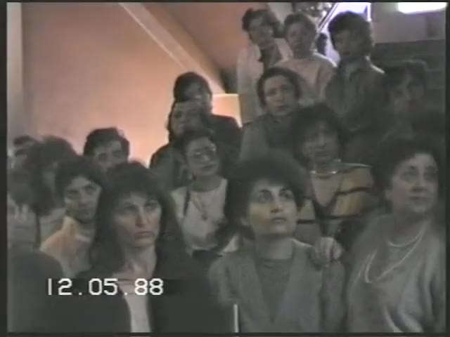 Открытие персональной выставки в Доме художника, Ереван, 1988 — Рудольф Хачатрян